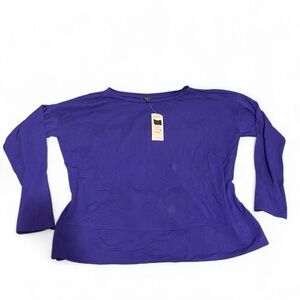 Eileen Fisher Dark blue / Purple Stretch Jersey Knit